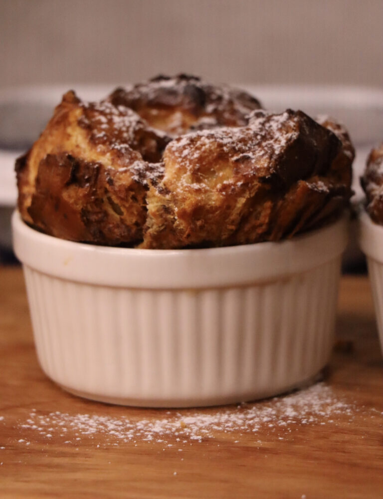 Bread & Butter Pudding for Two