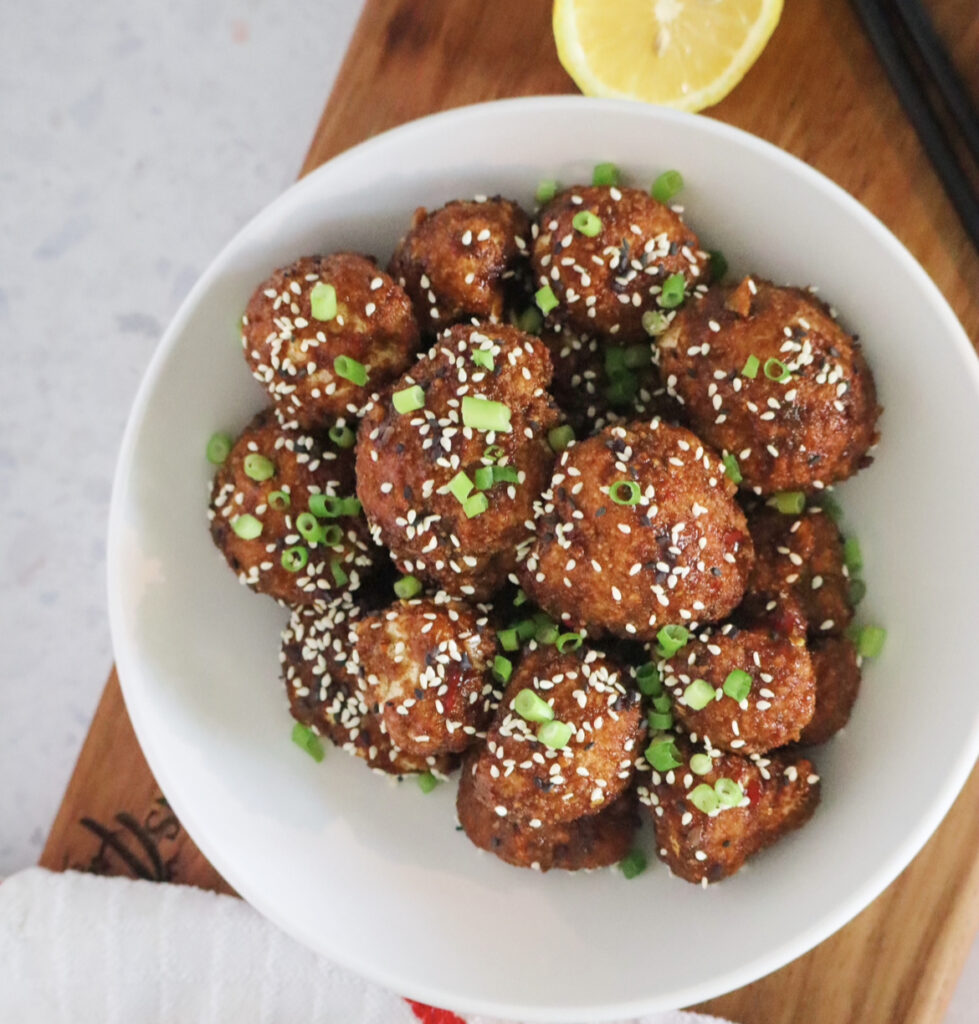 Delicious Asian Cauliflower Wings