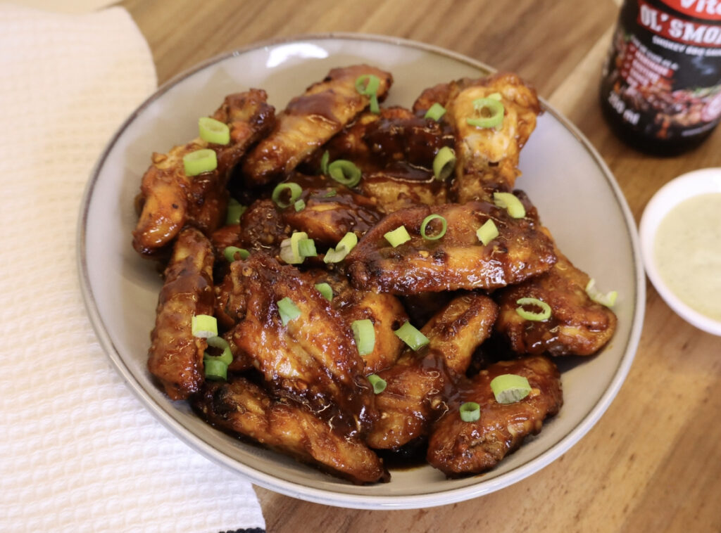 Finger-Licking Sticky Smokey BBQ Wing