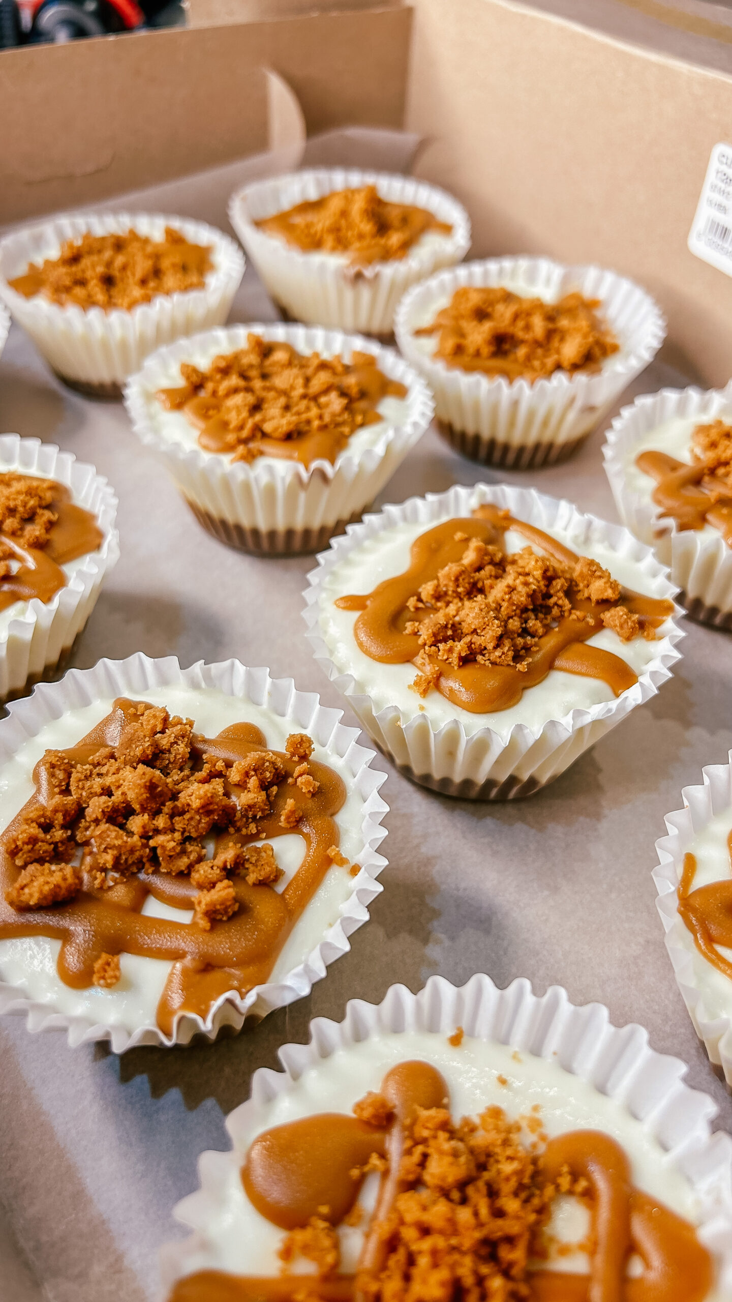 Mini No-Bake Lotus Biscoff Cheesecakes | Inspired By Pri's Food