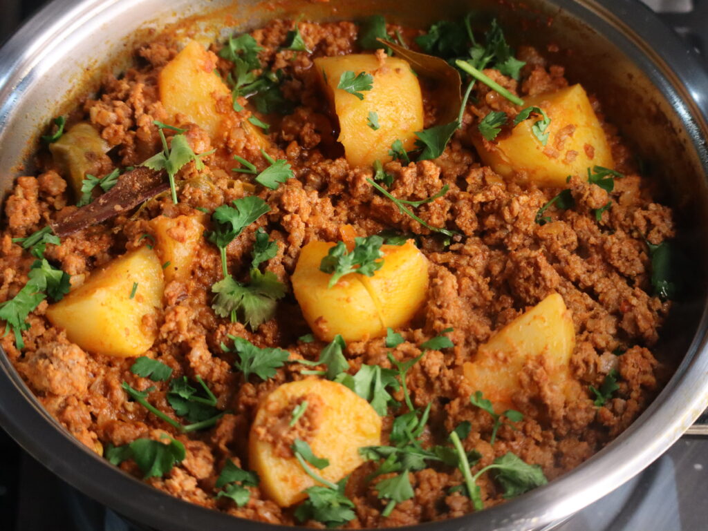 Lamb Mince and Potato Curry